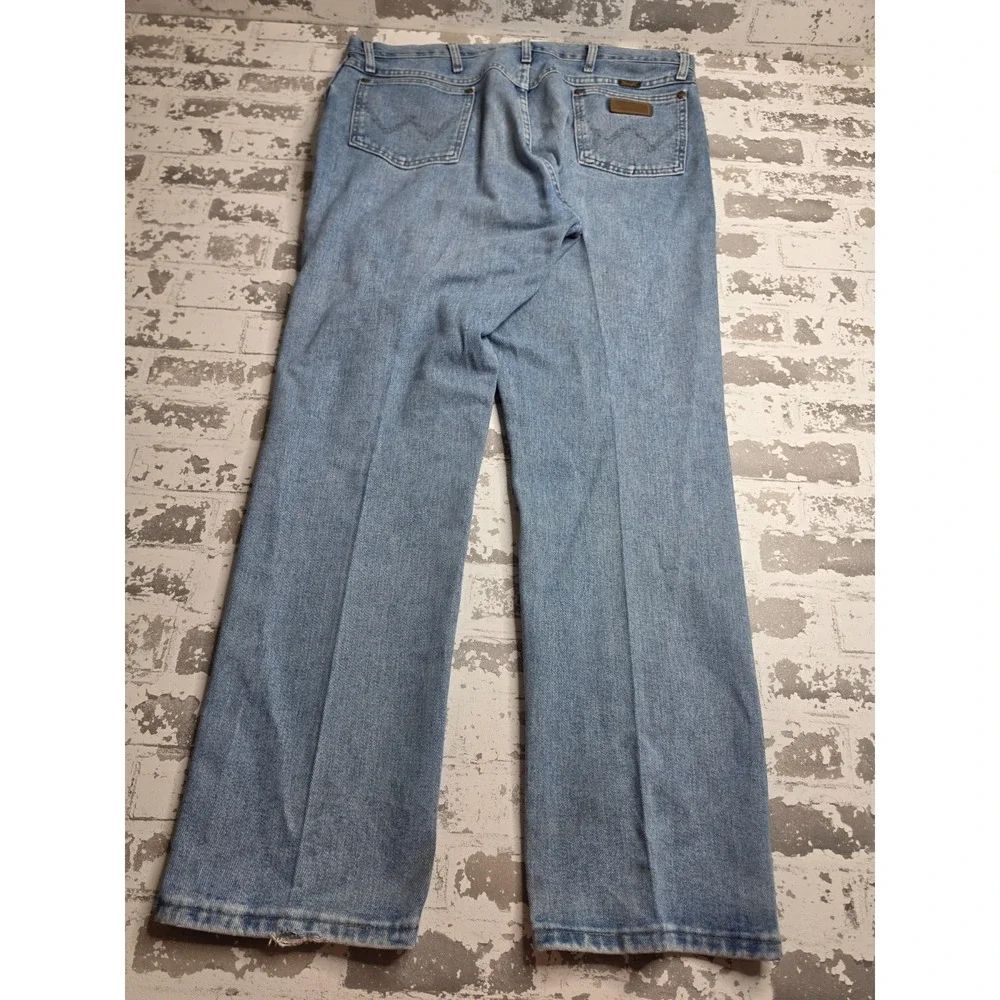 Wrangler 13MWZAW 40x32 Men's Denim Jeans 100% Cotton